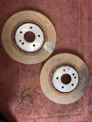 01-02 Mercedes Benz Clk55 AMG Front Left & Right Rotor Set Pair , Resurfaced - Image 1 of 4