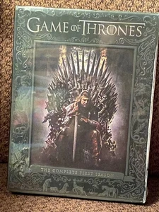 {New Sealed} GAME of THRONES Complete FIRST Season 1 DVD TV Series - Picture 1 of 1