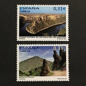 Spain 2008 MNH ** landscapes LOT 2 x 0.31 euros - Picture 1 of 1