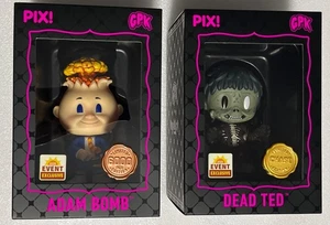2025 Thrilljoy PIX! Garbage Pail Kids Adam Bomb LE6000 & DEAD TED CHASE - Picture 1 of 8