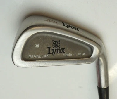 Lynx Parallax 4 Iron Lynx Stiff Flex Steel Shaft Golf Pride Grip - Image 1 of 3