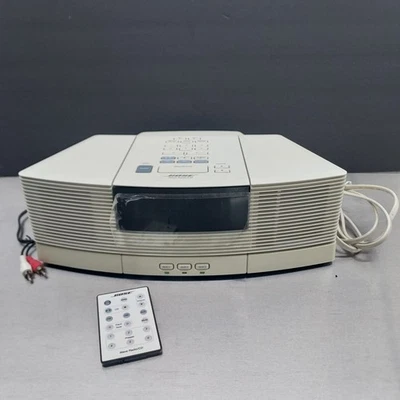 Bose Wave AWACCQ Stereo CD Player Radio Alarm w/ Remote Working Condition - Image 1 of 4