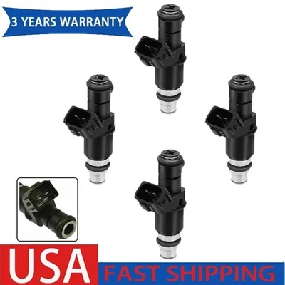 Juego de 4 inyectores de combustible nuevos 16450RNAA01 para Honda Civic 1,8 L L4 2006 2007-2011 EE. UU. Foto 1 de 4
