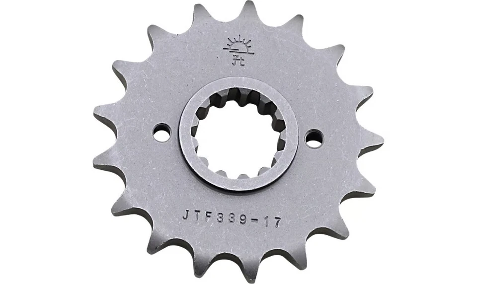 Piñón delantero de acero JT - 17T motocicleta ATV/UTV bicicleta de calle moto de cross JTF339 17 Foto 1 de 4