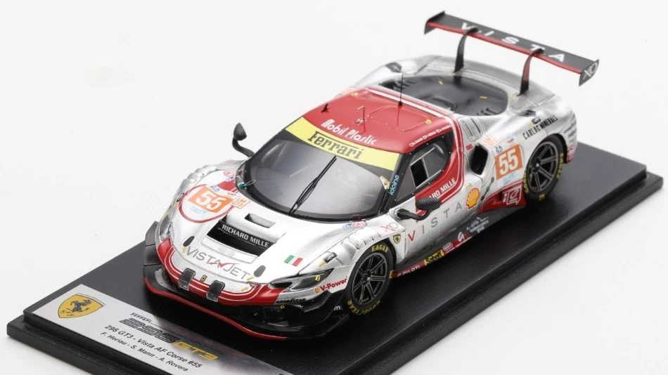 Ferrari 296 Gt3 #55 Le Mans 2024 Heriau / Mann / Rovera 1:43 Model LOOKSMART - Immagine 1 di 1