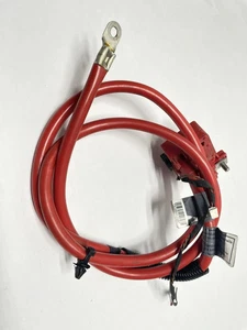 08-10  BMW E60  5 6 M5 SERIES POSITIVE NEGATIVE BATTERY TERMINAL CABLE - Picture 1 of 9