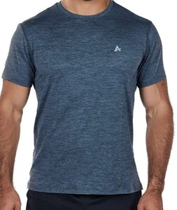 arctic cool mens crew neck short sleeve t shirt gray twist - Picture 1 of 1