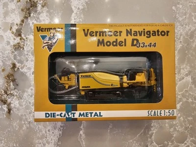 Vermeer 1/50 Scale Navigator Model D33x44 Diecast #9559-001 NIB Construction - Image 1 of 4