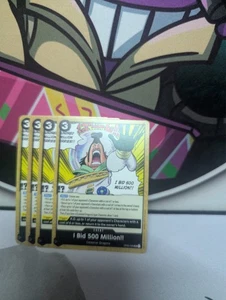 OP05-096 Ich biete 500 Millionen!! x4 One Piece CCG Awakening of the New Era Spielset - Bild 1 von 1