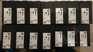 15 Empty Ink Cartridges HP 962xl Black Cyan Magenta Yellow Genuine Lot - Photo 1/4
