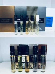 Tom Ford Men Cologne Collection Sample Spray Vials 10pc Set - Picture 1 of 1