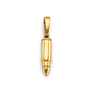 14k Gelbgold Kugel Charm Anhänger Herren für Halskette oder Kette - Bild 1 von 1