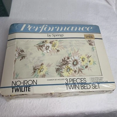 Juego de sábanas de rendimiento vintage Springs Twin Twilit Foto 1 de 4