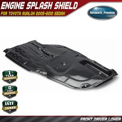 Front Driver Lower Engine Splash Shield Under Cover for Toyota Avalon 2005-2010 - Image 1 of 4