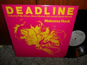 Deadline Makossa Rock CELLULOID Vinyl Record Album FUNK SOUL LP - Foto 1 di 3