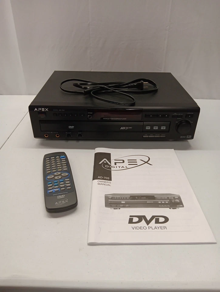 APEX MODEL:AD-707 Pre-owned Tested Great Working Condition - Image 1 of 4