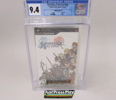Dissidia: Final Fantasy Sony PSP 2009 Square Enix New Sealed CGC Graded 9.4 A+ - Image 1 of 4