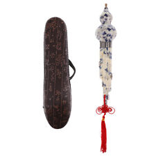 1PC Chinese  Gourd Cucurbit Flute Ethnic Woodwind Instrument with Case