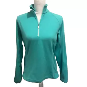 Mountain Hardwear Damen Gr. Medium 1/4 Zip Langarm Fleece hellgrün - Bild 1 von 10