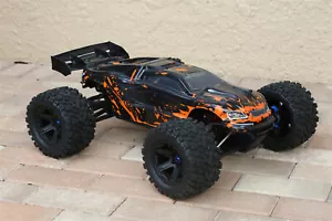Custom Body Muddy Orange for Traxxas E-Revo 2.0 1/10 Truck Car Shell Cover 1:10 - Picture 1 of 9