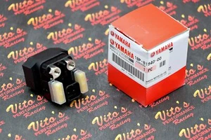 NEW STARTER SOLENOID RELAY Genuine factory OEM 2010-2024 Yamaha YFZ450R 450R - Picture 1 of 4