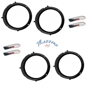 KIT 4PZ SUPPORTI CONNETTORI CASSE GRUPPO VOLKSWAGEN ANTERIORI E POSTERIORI AUTO - Imagen 1 de 6