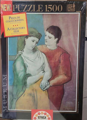 Museum Series 1500 Pc Jigsaw Puzzle Picasso Los Amantes Collector's *NEW** EDUCA - Image 1 of 2