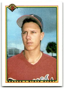1990 Bowman Steve Avery Atlanta Braves #9
