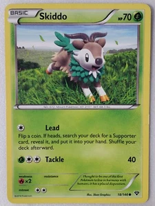 Skiddo 18/146 PL - B2G1F - XY Base Set Pokemon Card - $2 Combined Shipping - Picture 1 of 3