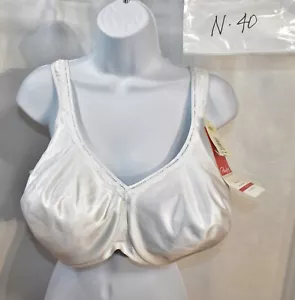 Sujetador Playtex Cobertura Completa Blanco Talla 42DD Estilo 4073 - Imagen 1 de 6