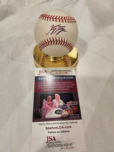 RYAN BRAUN signed OML baseball JSA COA BREWERS - Picture 1 of 6