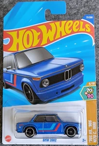 BMW 2002 blau - Hot Wheels 2025 - '70S VS. '90S - Longcard - Neu Ovp - Bild 1 von 1
