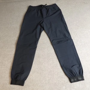 Outdoor Voices Herren Hose Medium Schwarz Tapered Kordelzug Jogginghose - Bild 1 von 10