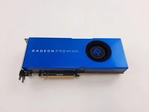 AMD Radeon Pro WX 9100, 16GB HBM2 Graphics Card, 7124LV1000G, C4*16 - Picture 1 of 4
