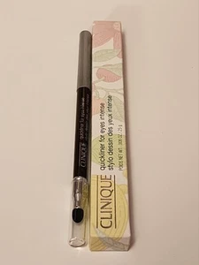 Clinique Quickliner For Eyes 03 Intense Chocolate Eyeliner w/ Smudger Full Size - Picture 1 of 2