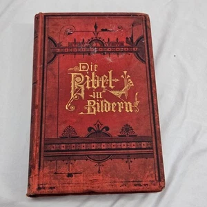 Julius Schnorr Von Carolsfeld: Die Bibel in Bildern 1884 German & English Bible - Picture 1 of 14