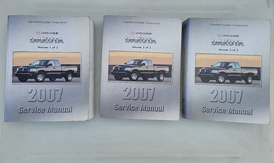 Dodge Dakota 2007 conjunto manual de servicio fabricante de equipos originales taller de reparación Foto 1 de 4