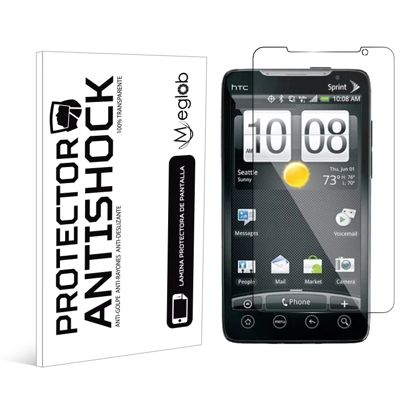 Protector Pantalla ANTISHOCK para HTC Evo 4G Foto 1 de 4