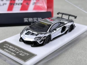 ZD Star 1:64 Silver Aventador LP700-4 LBWK Sports Model Diecast Metal Car BN - Picture 1 of 7