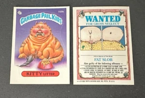 Topps Garbage Pail Kids 1986 # 159b Kitty Litter - Serie 4 - Imagen 1 de 1