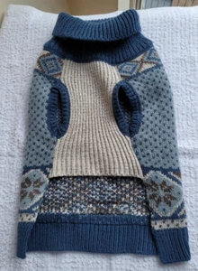 Eddie Bauer Acrylpullover mit Bärendruck Haustier Hund Größe Small - Bild 1 von 6