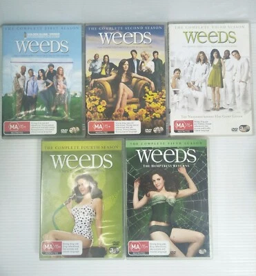 Weeds TV series DVD Weeds Season 1 2 3 4 5 Region 4 - Image 1 of 4