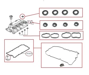 KIT JUNTA CUBIERTA BASCULANTE MITSUBISHI L200 KB4T PICK UP SERIE 4 2.5 DiD (2006 ON) - Imagen 1 de 1