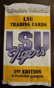 Lot of (61) 1st Edition LSU Tigers Collegiate Collections Factory Sealed Packs - Picture 1 of 5