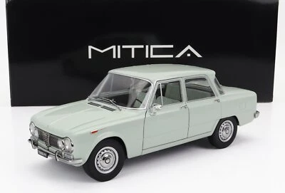 MODELLINO AUTO STATICO ALFA ROMEO GIULIA 1.6 TI 1962 VERDE MODELLISMO SCALA 1/18 - Immagine 1 di 4
