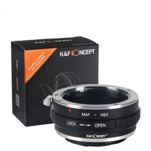 K&F Concept Sony A to E mount adapter for use with Minolta AF A-mount MAF lens - Picture 1 of 7