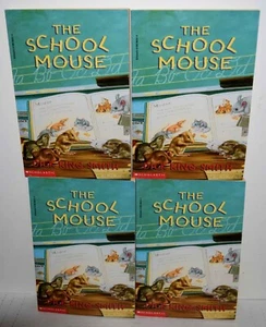Lot of 4 Scholastic "The School Mouse" by Dick King-Smith FREE SHIPPING ! - Picture 1 of 1