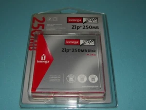 Iomega 250mg 2 Pack Zip Disc - Brand New - Unopened package - Afbeelding 1 van 3