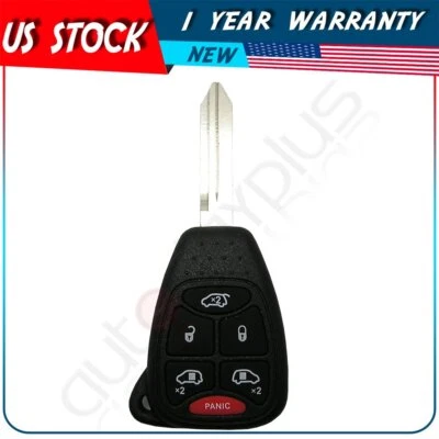 Remote Car Key Fob for Dodge Grand Caravan 2004 2005 2006 2007 6 Buttons - Image 1 of 4