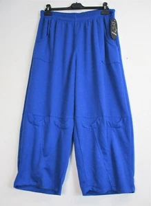 Baggy Pants/Trousers Lagenlook 20% Wool Italian 9 Colours One Size: PLus - Picture 1 of 56
